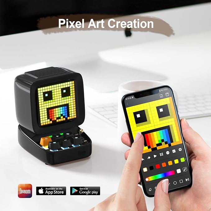 Divoom Ditoo Pixel Art Speaker pixel art collection 